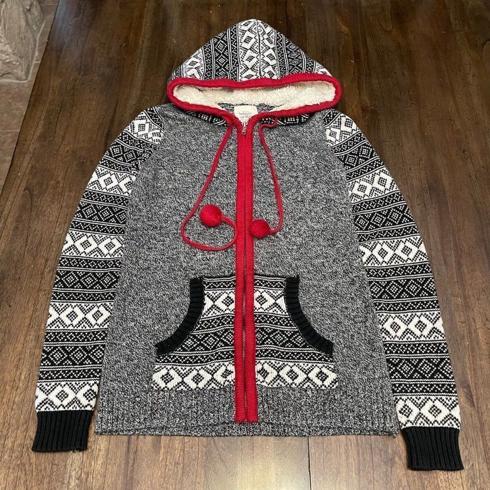 Between Me and You Winter Zip Up Hoodie - Picture 6 of 12